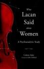 Couverture de “What Lacan Said About Women,” un livre traduit par John Holland, accompagnée d’un lien vers le site web de son éditeur, Karnac Books